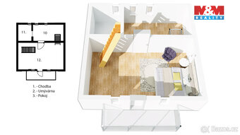 Prodej chaty, 69 m², Kamenný Újezdec - 11