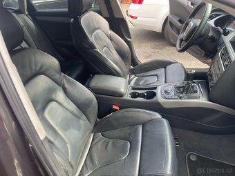 AUDI A4 B8 3.0 TDI S4 LOOK výfuk s el.klapkou hezká výbava - 11