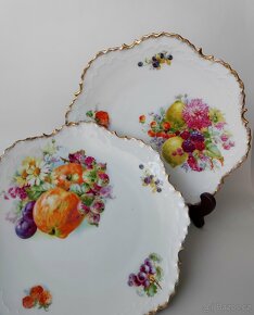 Vynikající porcelánový talíře od manufaktury Bauscher Weiden - 11