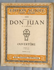 Staré noty a notové zapisy - Straus, Smetana, Grieg atd. - 11