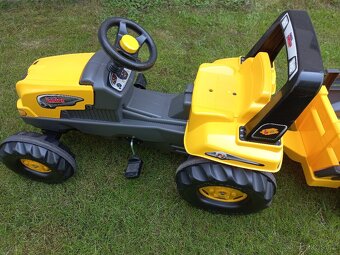 Prodám šlapací traktor ROLLY TOYS Junior RT s vlečkou - 11