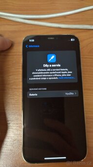 Apple iPhone 12 PRO 128GB GOLD,skvělý stav,baterie 100% - 11