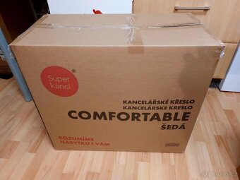 NOVÉ - Kancelářské křeslo COMFORTABLE nosnost 130 kg - 11