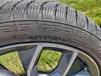 Originál ALU kola Škoda Scala Kamiq R18 + zimní pneu - 11