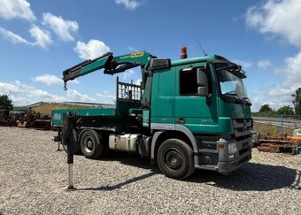 Mercedes-Benz ACTROS 2644-6x4-Valník+HR-PALFINGER PK 24001K - 11