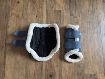 Podsedlova decka Equestrian Stockholm Stone Blue DL - 11