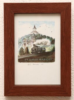 Jiří Bouda - Ex libris železnice - 11