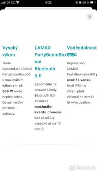 Reproduktor LAMAX PartyBoomBox 300 - 11