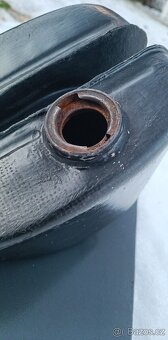 Nádrž Jawa Pionýr/Simson předělaná na Víčko a Ventil Simson - 11