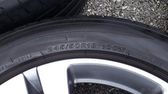 Pěkná orig alu kola Mercedes S-klasse 245/50/18 - 11