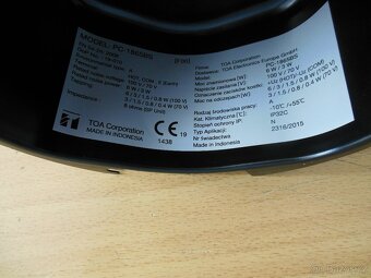 Stropní reproduktor PC-1865BS nový nepoužitý. - 11