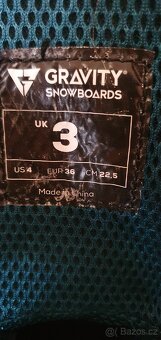 Snowboard gravity 120 + boty - 11