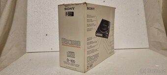 SONY DISCMAN D-100 + BATTERY PACK BP+100 TOP STAV - 11