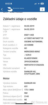 V 250. 4matic. AMG. V class. V klass Véčko 2019 - 11