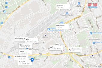 Pronájem kanceláře 18 m², Hodonín, ul. Velkomoravská - 11