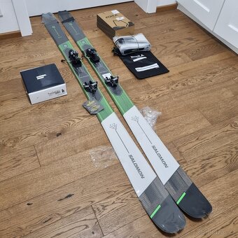 Nový skialp set Salomon MTN 86 PRO + viazko + pasy Kohla - 11