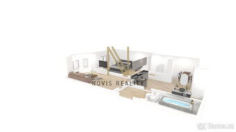 Pronájem, byt 2+1, 88 m², Denisovo nábřeží - 11