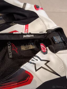 Alpinestars Motegi V3-Pánská kožená moto kombinéza, jednodíl - 11