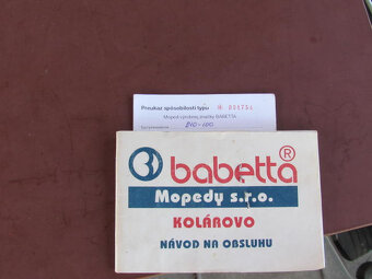 Prodám Babetu 210 r.v 98 - 11