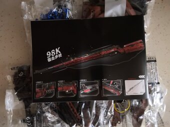 Stavebnice Puška 98K, kompatibilní s LEGO - 11
