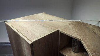 Zánovní kuchyň se spotřebiči lednička, myčka, mikrovlnka - 11