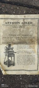 Rohlíkovací stroj Adler - 11