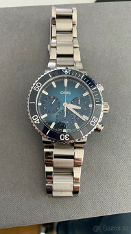 Potápěčské hodinky Oris Aquis Blue Whale Chronograph Limited - 11