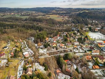 Prodej stavebního pozemku o rozloze 1644 m²v Senohrabech - 11