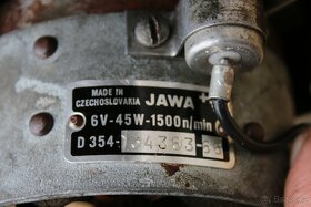 Jawa 250 Bizon typ 623-01 Oilmaster - motor - 11