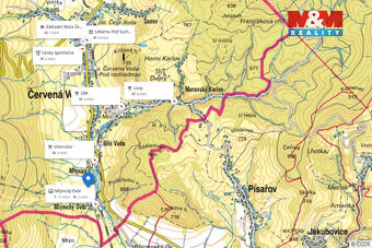 Prodej pozemku k bydlení, 1000 m², Červená Voda - 11