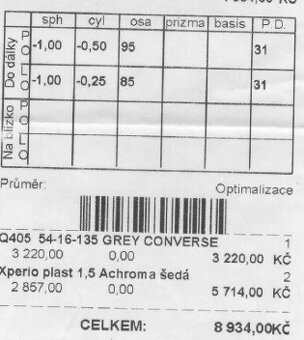 Dioptrické sluneční brýle Converse - 11