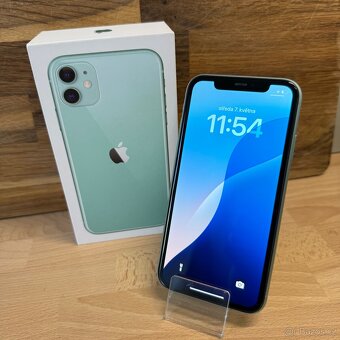iPhone 11 128GB, zelený, 100% baterie (12 měsíců záruka) - 11