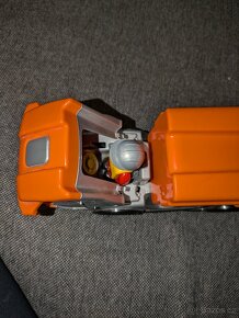 Lena Auto Truckies popeláři 25 cm s panáčkem - 11