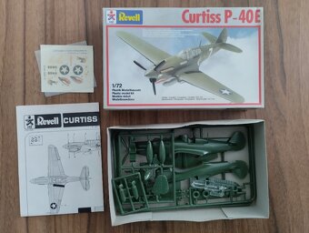 Modely letadel, REVELL, plastové stavebnice. - 11