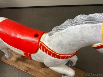 Sleva možná - Ručně malovaný, vyráběný kůň - 11
