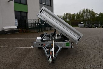 Třístranný sklápěcí přívěs do 3500 kg, 3,6 m - 11