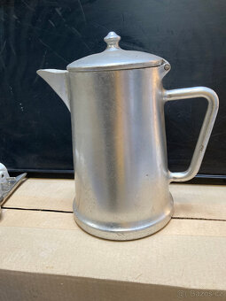 Konvice na vodu hlníková stará bytelná - 11