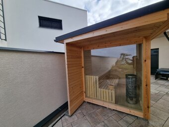 Venkovní sauna - firma SAUNFIT - 11