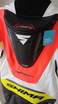 Kožená 1 - dílná kombinéza Shima Apex RS - 11