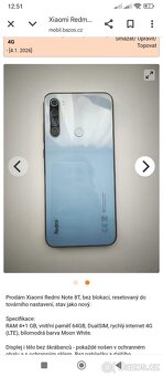 Xiaomi Redmi Note 8T, 4/64GB, DualSIM, 4G - 11