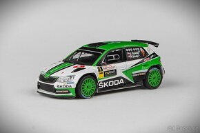 Model ŠKODA Fabia III R5 Rally Č.Krumlov 2017  Abrex 1/43 - 11