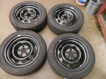 kola 5x120+zimní pneu r16, continental+ senzory - 11