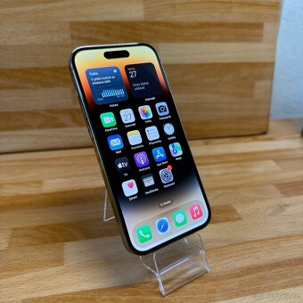 iPhone 14 Pro 256GB, zlatý (12 měsíců záruka) - 11