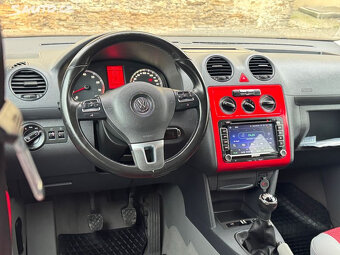 Volkswagen Caddy, 1.6MPI,RAMPA PRO INDISPONOVANÉ - 11