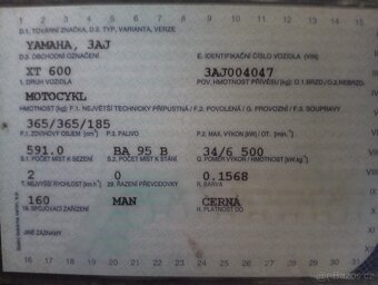 Yamaha XT 600 Tenere - 11