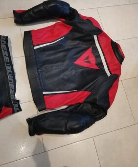 Dainese Tattoo-Pánská kožená moto kombinéza, dvoudílná - 11