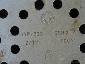 Elektrické žehličky a vaříče RETRO - 11