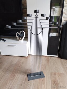 Originální kovový svícen 80 cm - 11