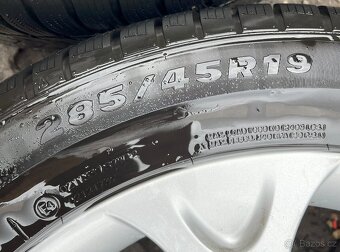 ALU KOLA R19 5X120, ORIGINÁL BMW X5 / X6, ZIMNÍ PNEU 7MM - 11