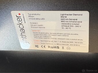 Lighthacker Diamond - terapie červené světlo - 11
